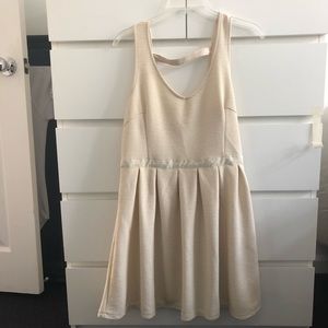 Festive Gold Party Dress